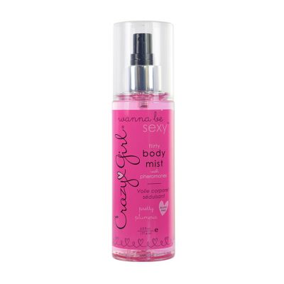Crazy Girl Wanna Be Sexy Flirty Body Mist Plumeria 6 Oz