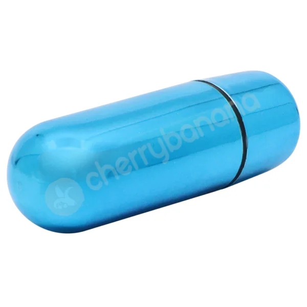 Cherry Banana Classics Metallic Blue Bullet Vibrator