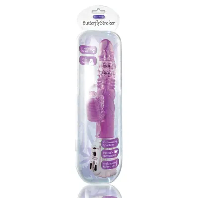 Blush Butterfly Stroker Purple