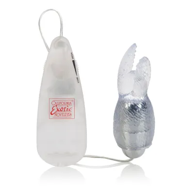 Pocket Exotics Snow Bunny Bullet Clear