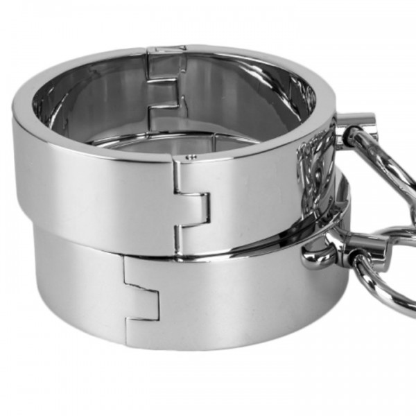 Torment Metal Slave Wrist Cuffs — image 5 of 5