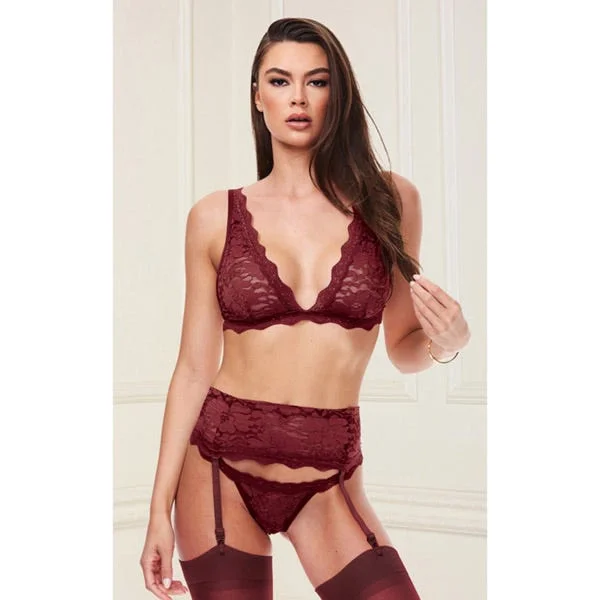 Baci 3192 3 Piece Lace Bra Set — image 6 of 7