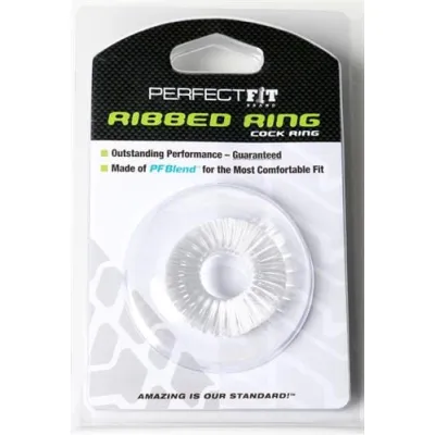 Ribbed Ring Clear