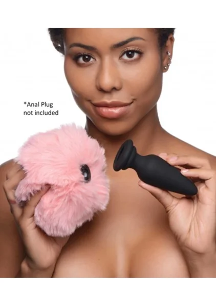 Tailz Snap-On Interchangeable Black Bunny Tail