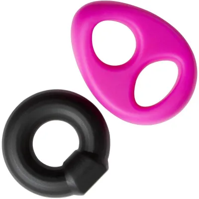 Cloud 9 Teardrop Silicone Cock Ring Ball Sling Set