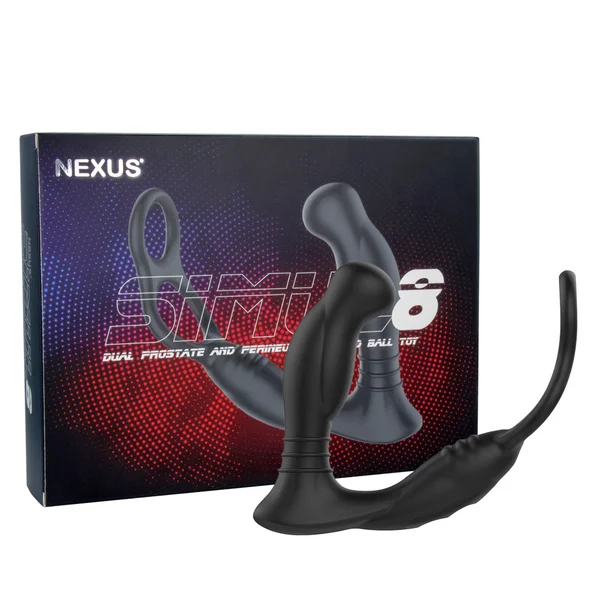 Nexus Simul8 Vibrating Dual Motor Anal, Cock And Ball Toy — image 17 of 19