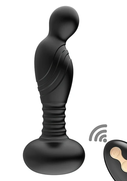 ASS-SATION Remote Vibrating P-Spot Plug