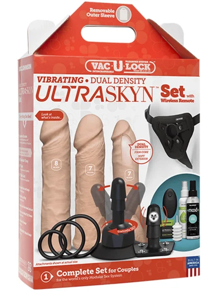 Vac-U-Lock Vibrating Dual Density ULTRASKYN