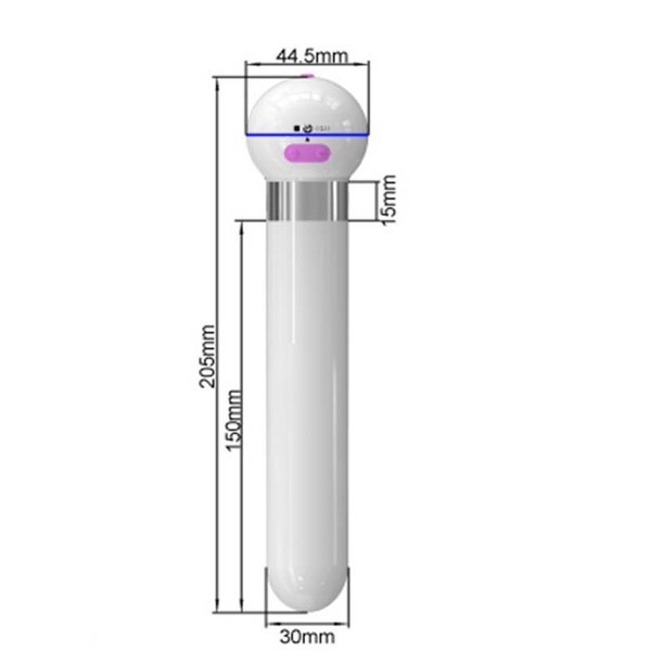 Touch Silicone Body Wand (Purple)