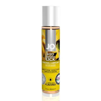 JO Banana Lick Water based Flavored Lubricant 1 Oz 30ml