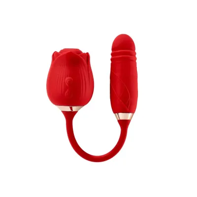 Cloud 9 Rose Plus with Thrusting Pleasure Stem Dual Stimulation