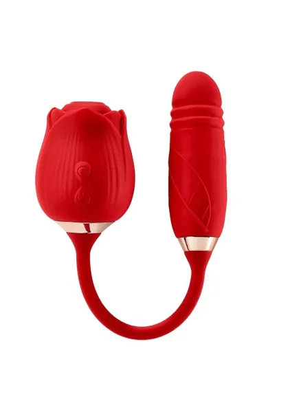 Cloud 9 Rose Plus with Thrusting Pleasure Stem Dual Stimulation