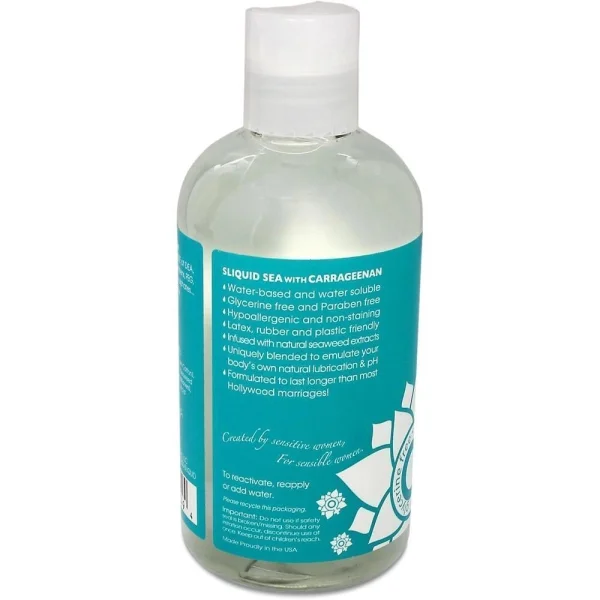 Sliquid Naturals 'Sea' with Carrageenan - Water-Based Lube | 8.5oz