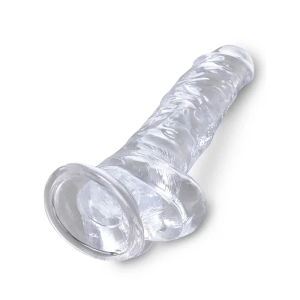 Pipedream Products King Cock Clear 8" Cock With Balls — image 7 of 9