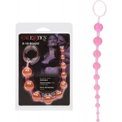 X 10 Beads Pink
