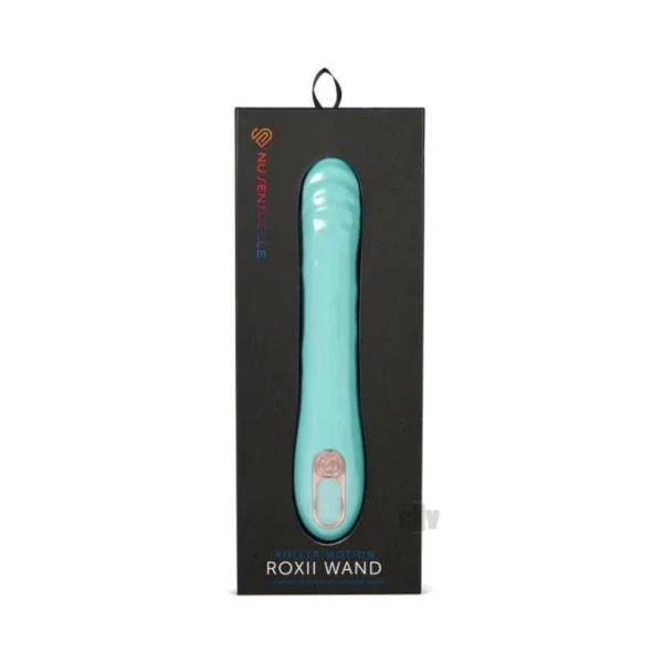 Sensuelle Roxii Wand W/roller Elec Blue