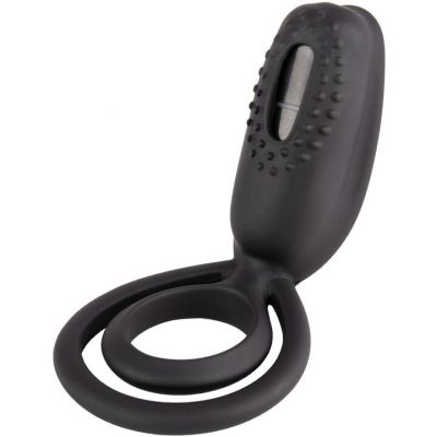 Bondara Leviathan Silicone Vibrating Double Cock Ring