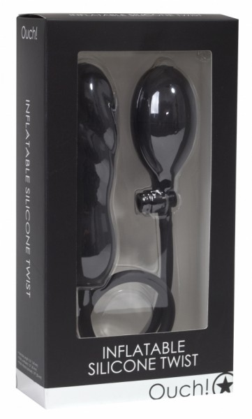 Inflatable Silicone Twist Black