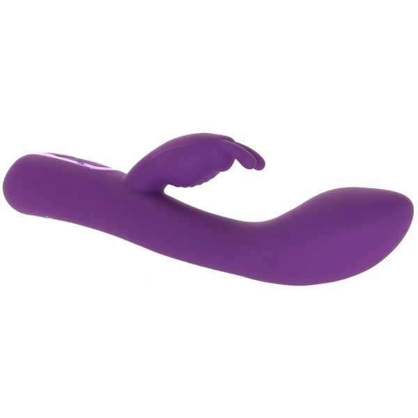 Jack Rabbit Elite Warming Rabbit Silicone Rechargeable Dual Stimulation Vibrator By CalExotics