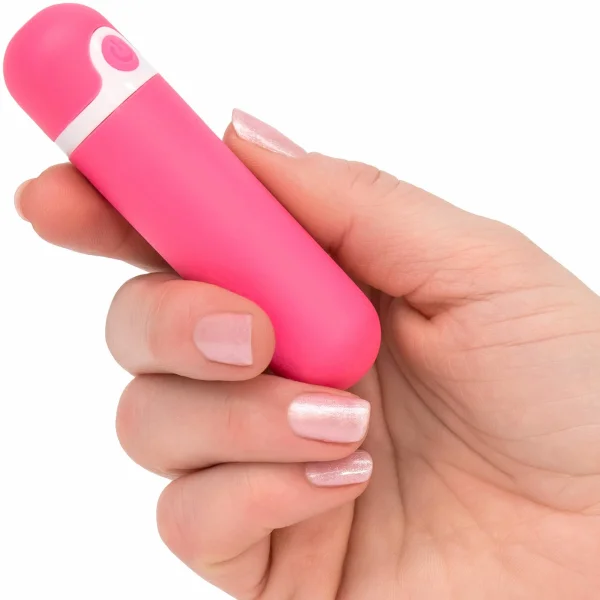 Wonderlust Purity Powerful Rechargeable Silicone Bullet Vibrator - Pink