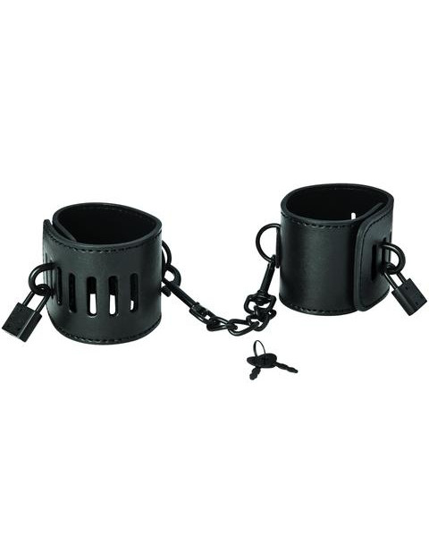 S&m Shadow Locking Cuffs