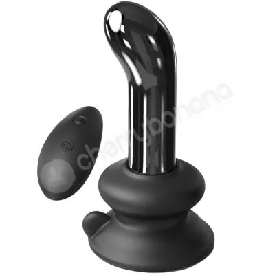 Icicles 84 Vibrating Glass Massager With Suction Cup Base