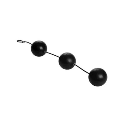 Xxl Triple Silicone Beads Black