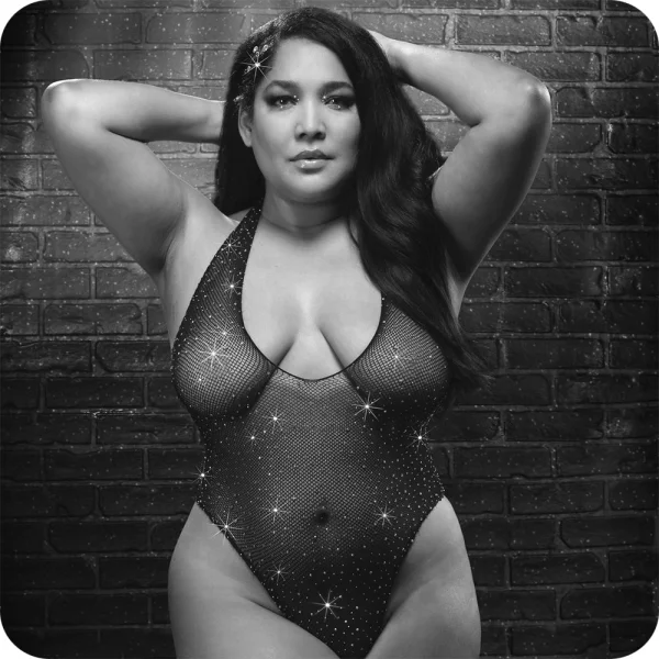 CalExotics Radiance Deep V Body Suit