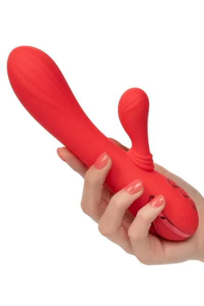 California Exotic Palisades Passion Rabbit Vibrator with Heat Function and Clitoral Teaser