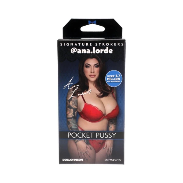 Signature Strokers - Girls Of Social Media - @ana.lorde - Ultraskyn Pocket Pussy Vanilla — image 14 of 14