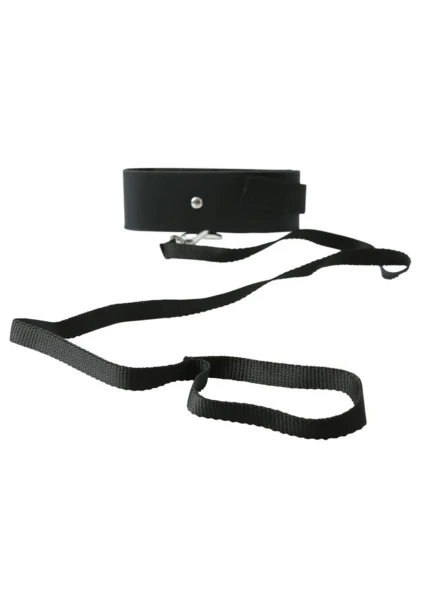 Black Leash and Collar