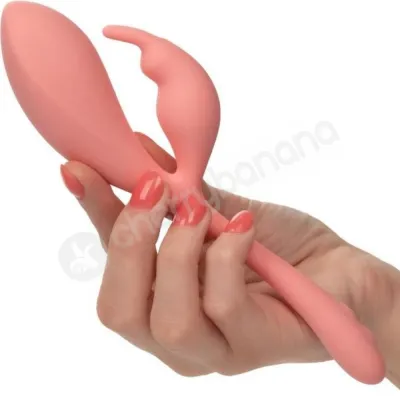 Elle Liquid Silicone Bunny Flexible Pliable Premium Vibrator
