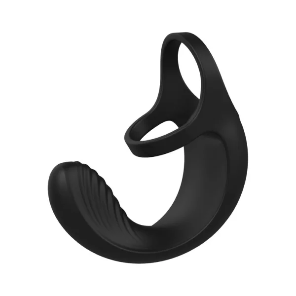 Zero Tolerance Vibrating Ball Cradle Black USB Rechargeable Vibrating Cock Ring
