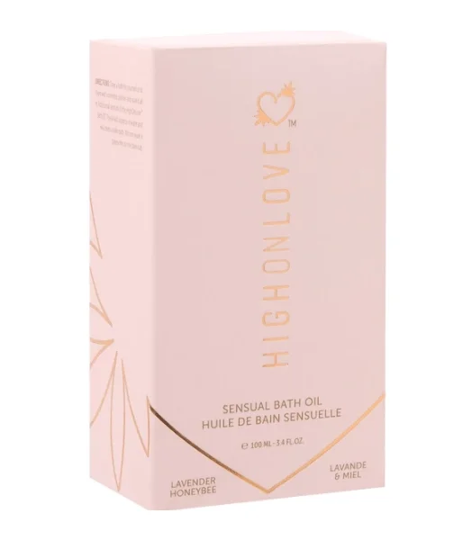 High On Love - CBD Sensual Bath Oil - Lavender Honeybee