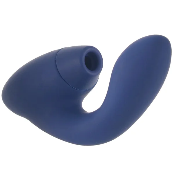 Womanizer DUO 2 Silicone Pleasure Air Clitoral & G-Spot Stimulator - Blueberry