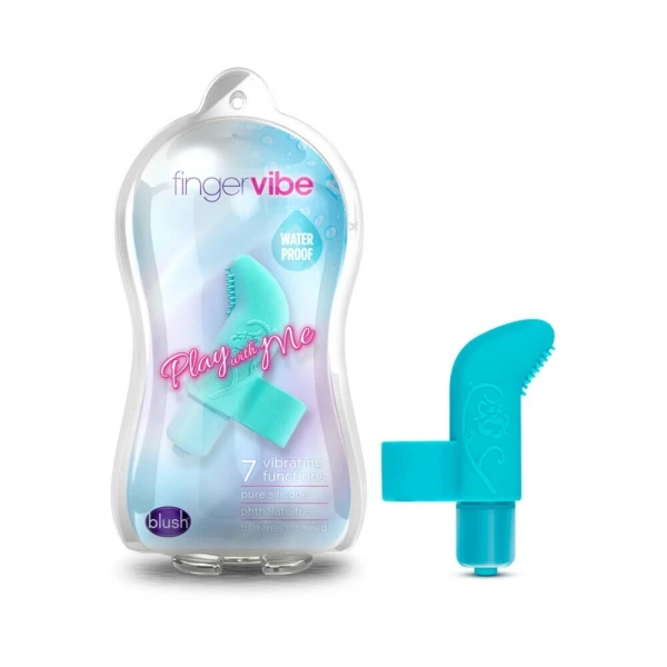 Blush Silicone Finger Vibe