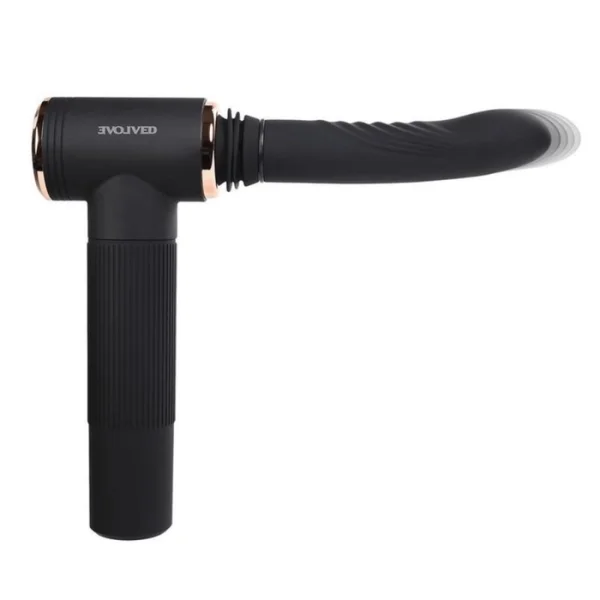 Too Hot to Handle Silicone Thrusting Vibrator with Suction Cup