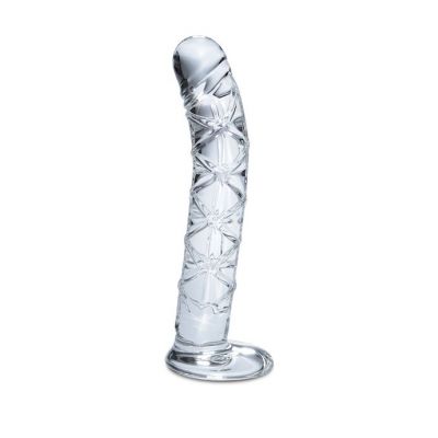 Icicles Textured Teaser Clear 6 Inch