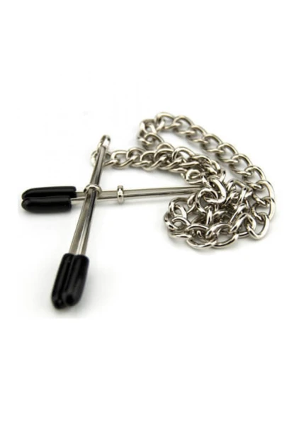 Sex & Mischief Chained Nipple Clamps by Sportsheets