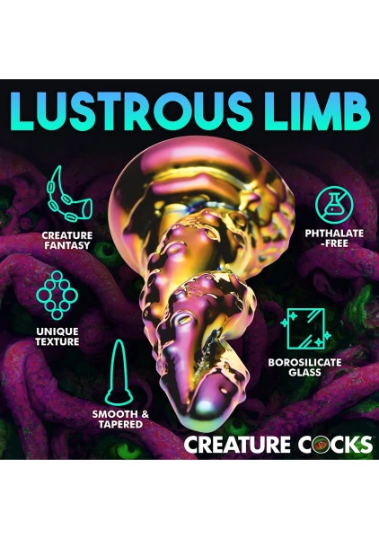 Creature Cocks - Enchantress Rainbow Glass Dildo