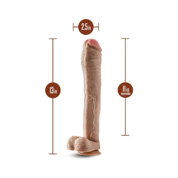 Hung Rider Lil John 13 inches Beige Dildo