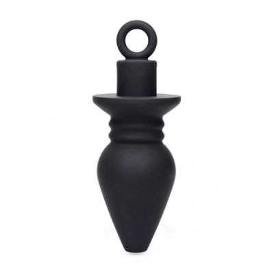 Plunged Hollow Butt Plug with Insert