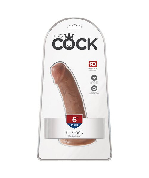 Pipedream King Cock Mid Tone Dildo - 5, 6, 7, 8, 9 or 10 Inch — image 11 of 12