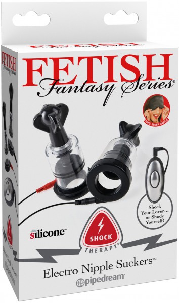 Fetish Fantasy Series Shock Therapy Electro Nipple Suckers