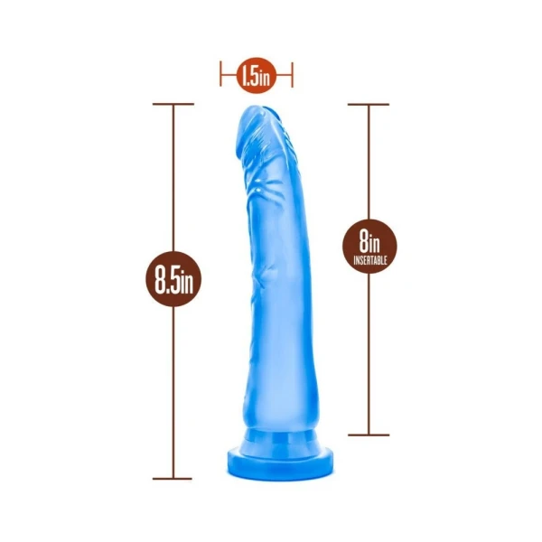 Sweet N Hard #6 Dong With Suction Cup Blue