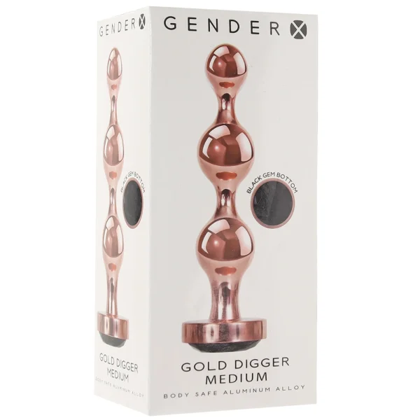 Gender X Gold Digger Beaded Plug