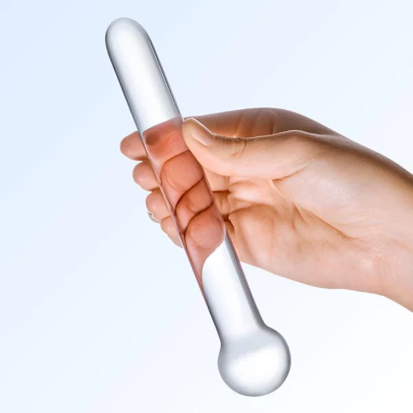 Gläs Straight Glass Dildo - Clear