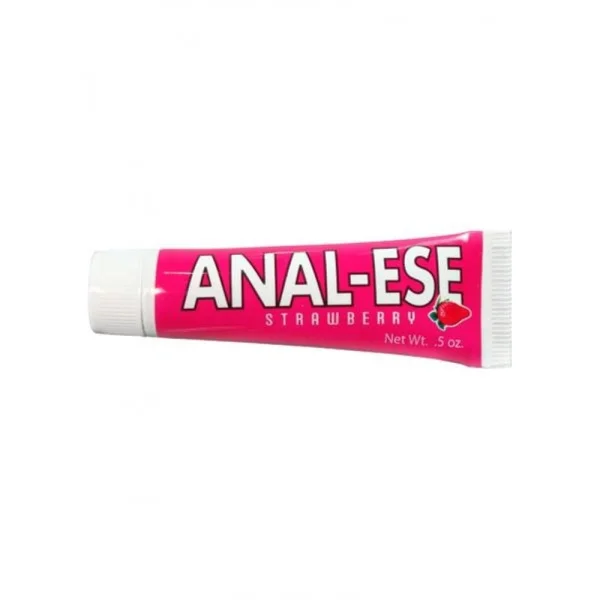 Anal-Ese Strawberry Numbing Anal Lubricant | 0.5 Oz (15ml)