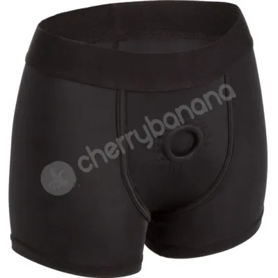 Boundless Boxer Brief Black Wearable Harness Size L XL