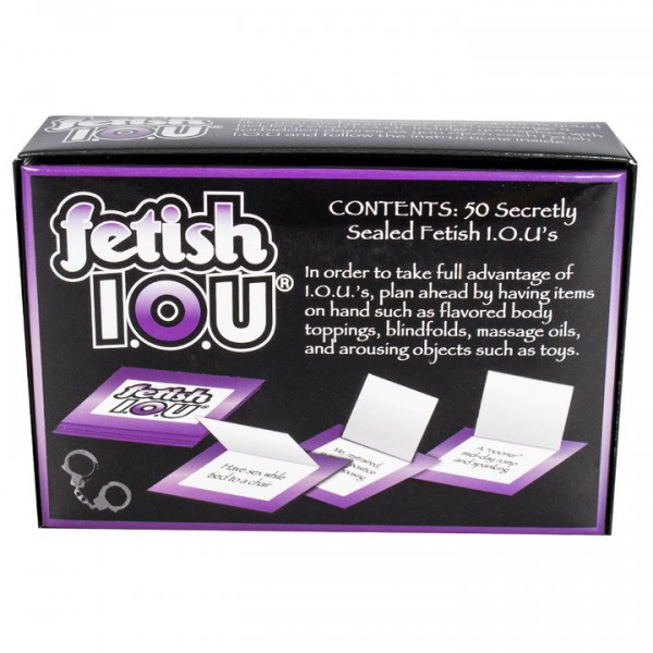Fetish I.O.U Card Game — image 4 of 5